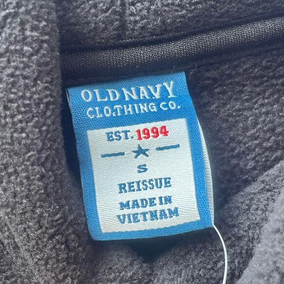 NWT Fleece Thick Black Old Navy Hoodie - Picture 5 of 6